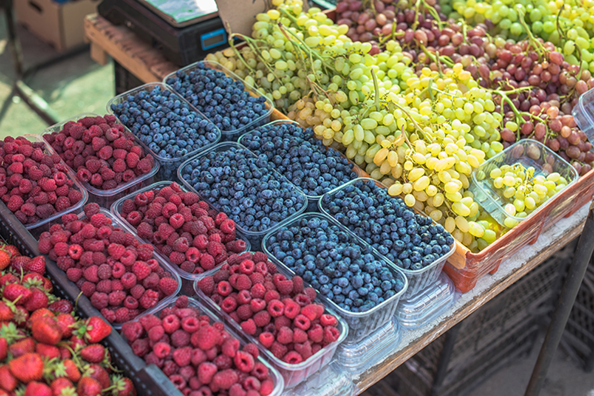Summer berries. Maria Kalenska food blog, Odessa.