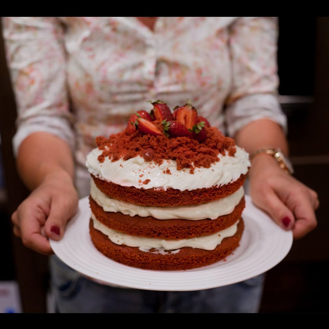 Red velvet cake. Best cooking site with simple culinary recipes