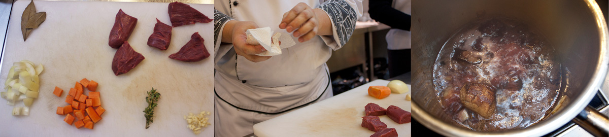 Биф бугиньон - рецепт с фото от Марии Каленской. Самый популярный кулинарный сайт. 