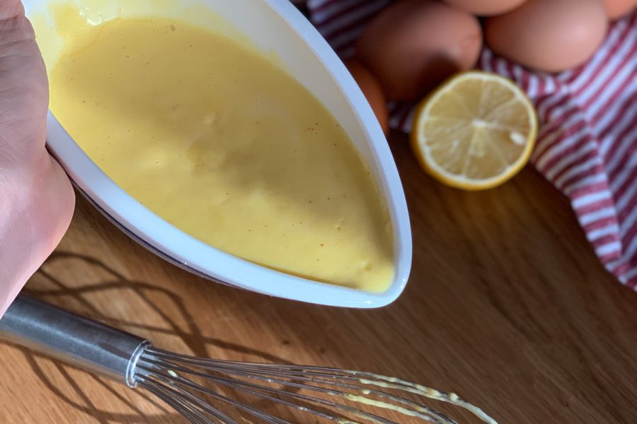 Голландский соус к рыбе Александра Стефогло - кулинарные рецепты в картинках. Блог Марии Каленской.