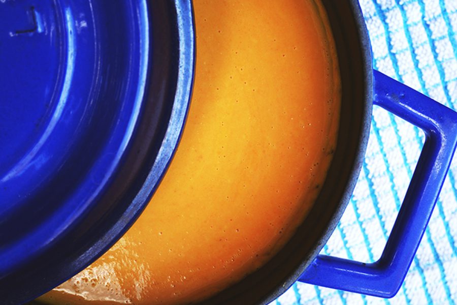 Крем-суп из тыквы - рецепт с фото от Марии Каленской. Самый популярный кулинарный сайт.