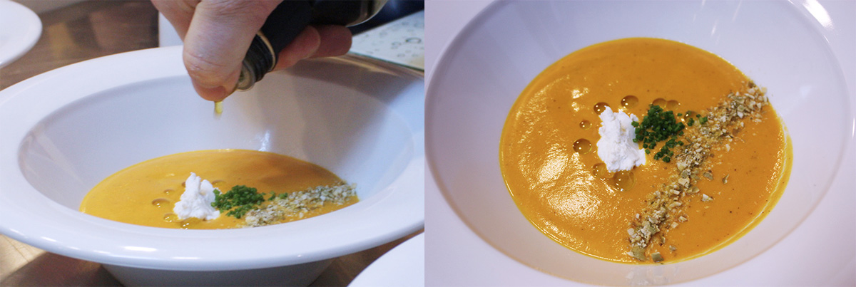Крем-суп из тыквы - рецепт с фото от Марии Каленской. Самый популярный кулинарный сайт.