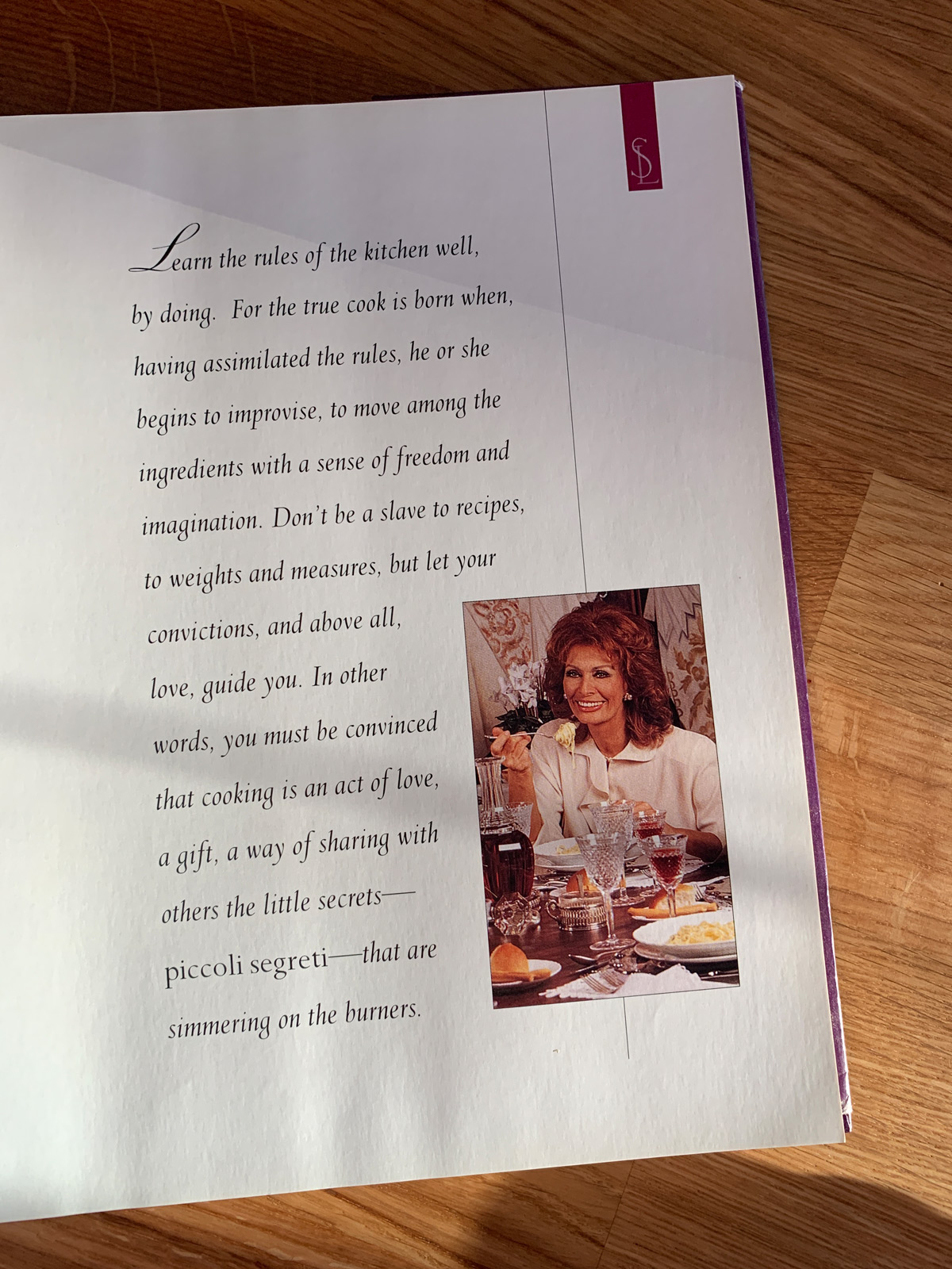 Готовь, как будто занимаешься любовью, книга Софи Лорен. Одесский блог Марии Каленской о кулинарии.