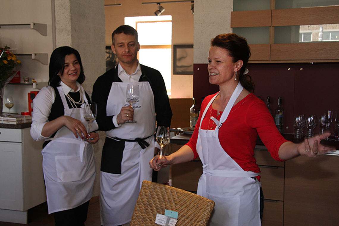 The birthday of “My Friends” - first in Odessa and the second in Ukraine cooking school. Cooking school in Ukraine.