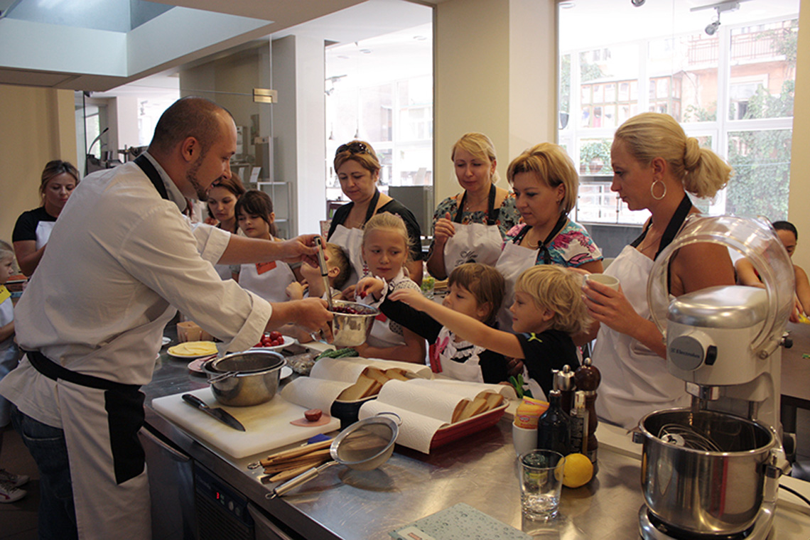 Cooking lesson for children. Сooking school "My Odessa Cuisine".