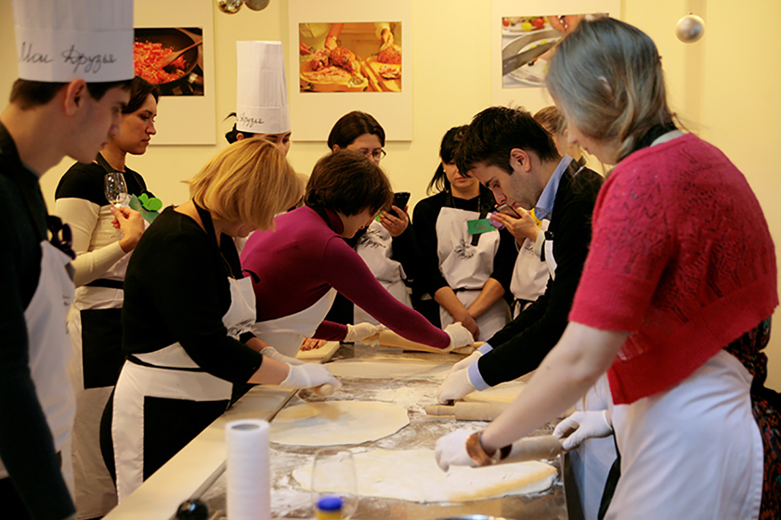 Lesson "Christmas in Alsace". Cooking classes in Ukraine.