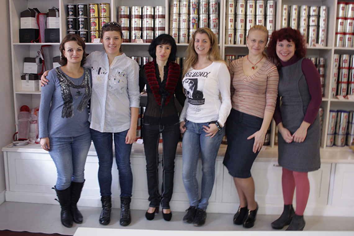 Participants of course "French Regional Cuisine". Сooking school "My Odessa Cuisine".