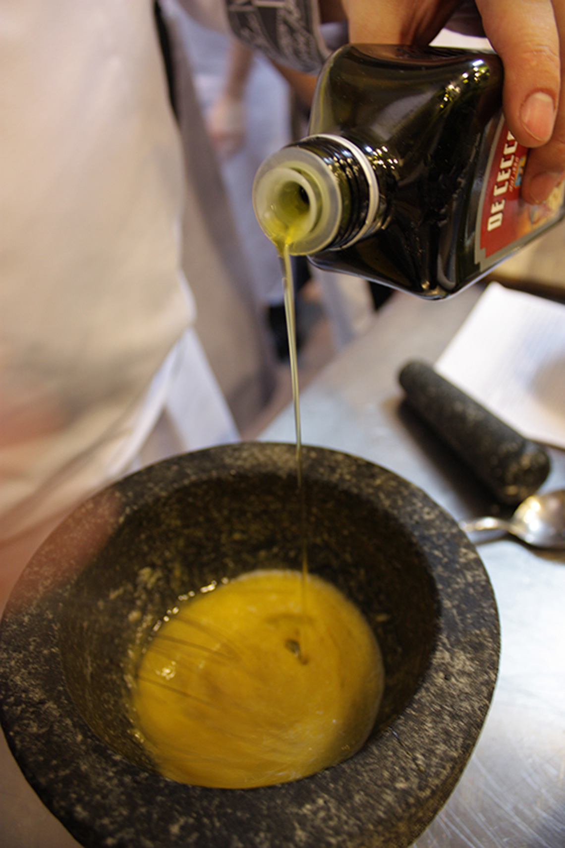Olive oil. Course "French Regional Cuisine". Сooking school "My Odessa Cuisine".
