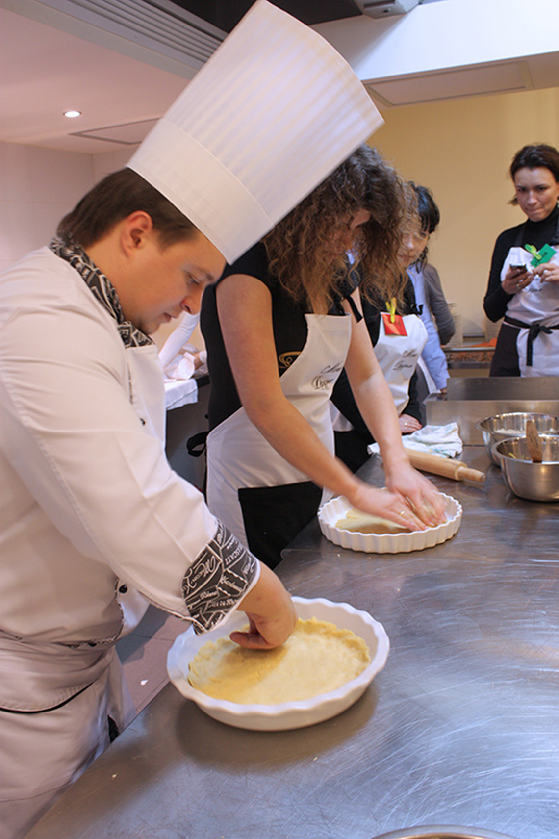 Dough for quiche, Course "French Regional Cuisine". Сooking school "My Odessa Cuisine".