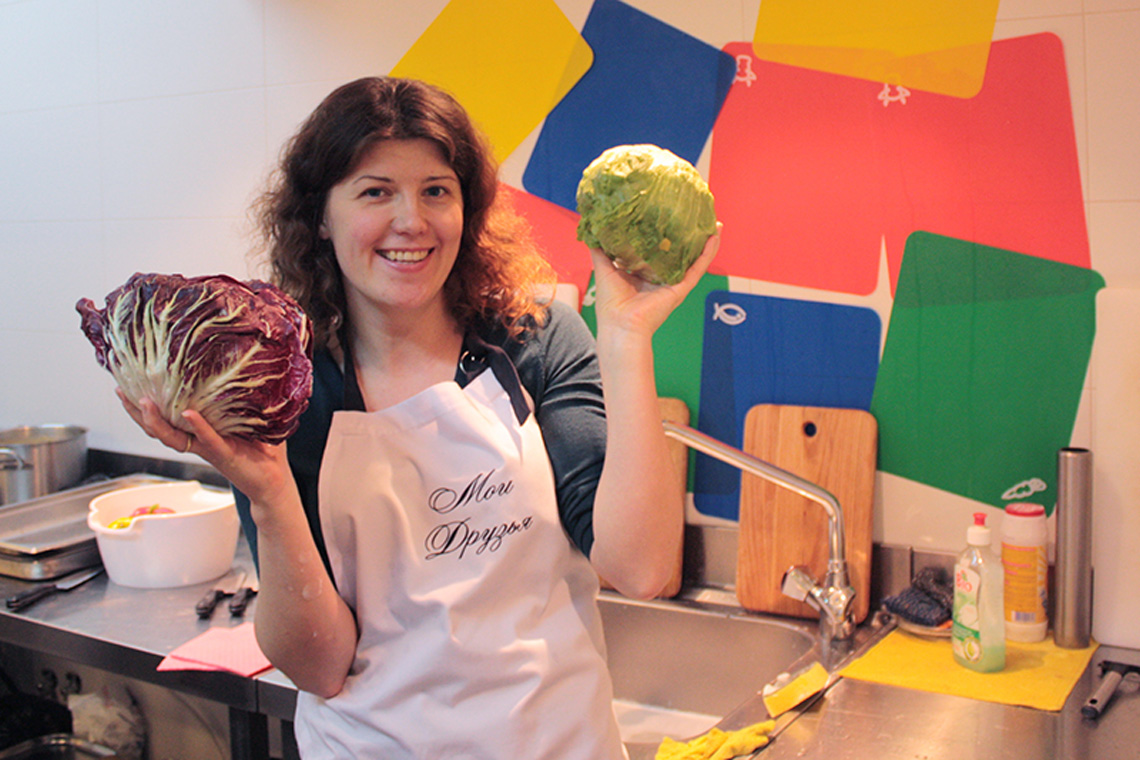 Maria Kalenska. Lesson "Irish Cuisine". Cooking school in Ukraine.