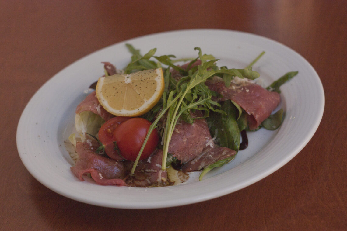 Veal carpaccio. Easy recipes and cooking tips in culinary blog
