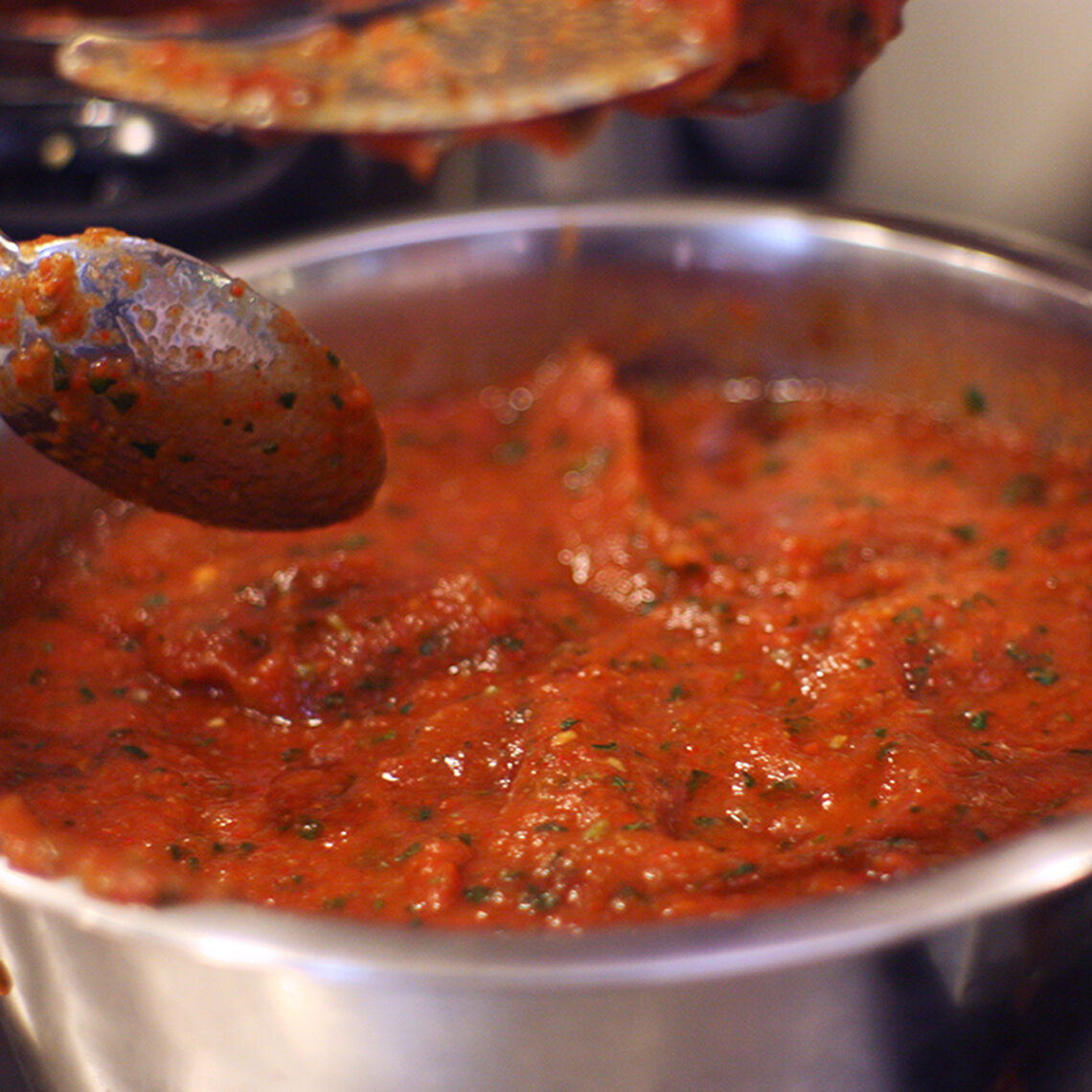 Red sauce for meat by Ivan. Easy food recipes in best food and cooking blog
