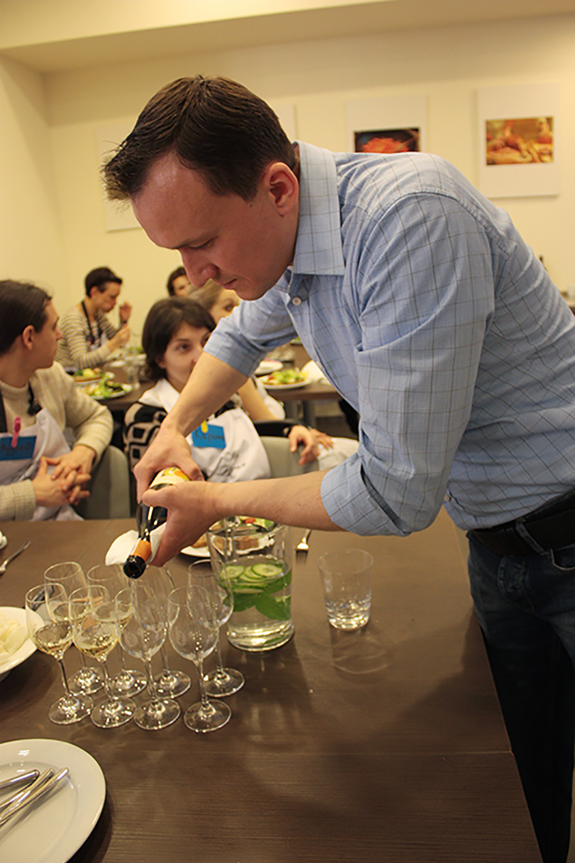 Sommelier. Course "Culinary Traditions of Northern Italy". Cooking school in Ukraine.
