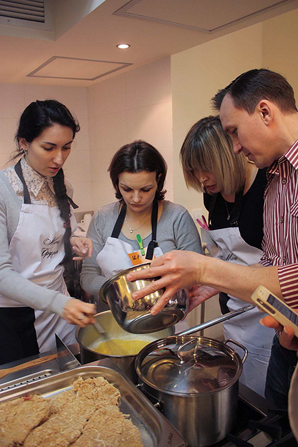Polenta. Course "Culinary Traditions of Northern Italy". Cooking school in Ukraine.