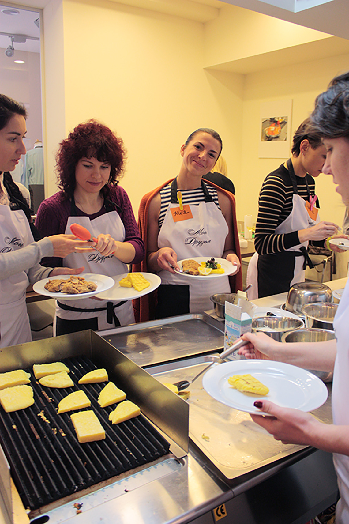 How to cook polenta. Course "Culinary Traditions of Northern Italy". Cooking school in Ukraine.