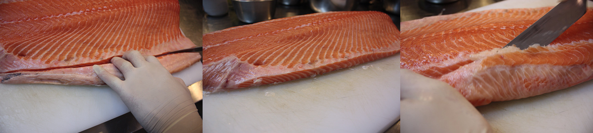 Prepare salmon