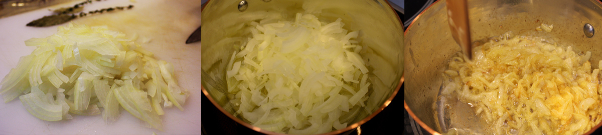 Prepare onion