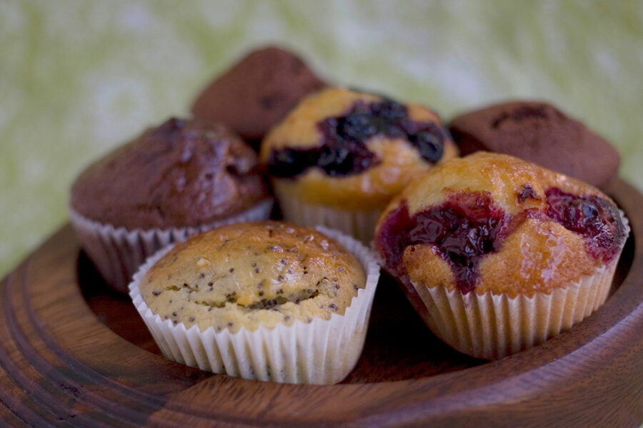 Muffins. Pastry lessons "Sweet Secrets 2". Cooking school in Ukraine.
