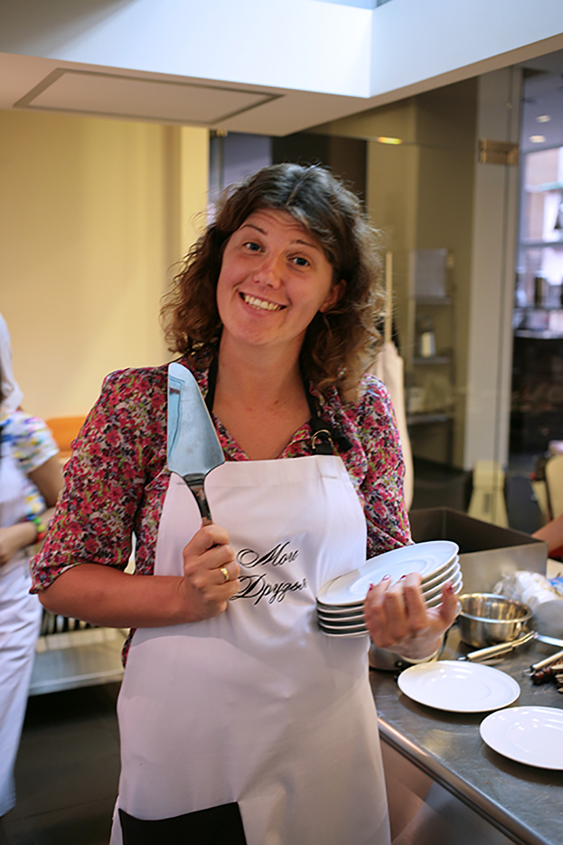Maria Kalenska. Pastry lessons "Sweet Secrets 2". Cooking school in Ukraine.