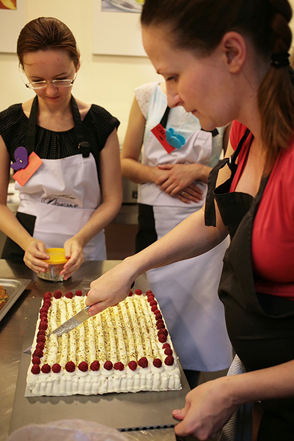 Pastry lesson "Sweet Secrets". Cooking school in Ukraine.