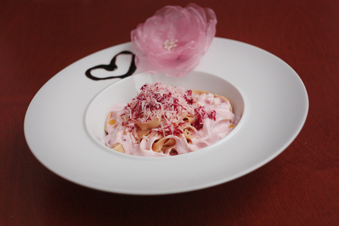 Rosé pasta. Best recipes with photos of tasty dishes.