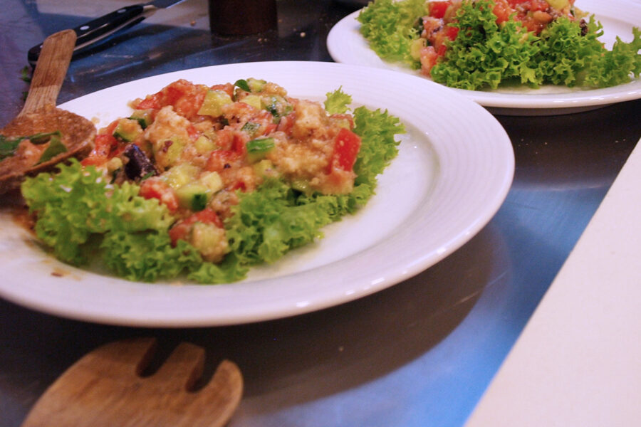 Panzanella salad. Recipes and meal ideas in Maria Kalenska blog