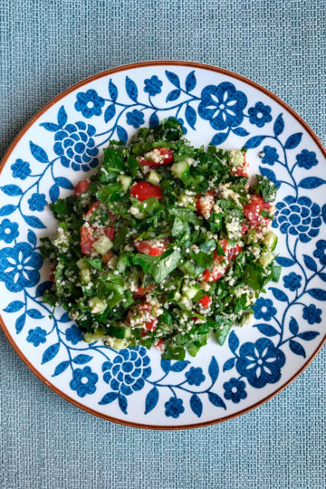 Moroccan tabbouleh by Andrei Velichko. Cooking tips from famous chefs.