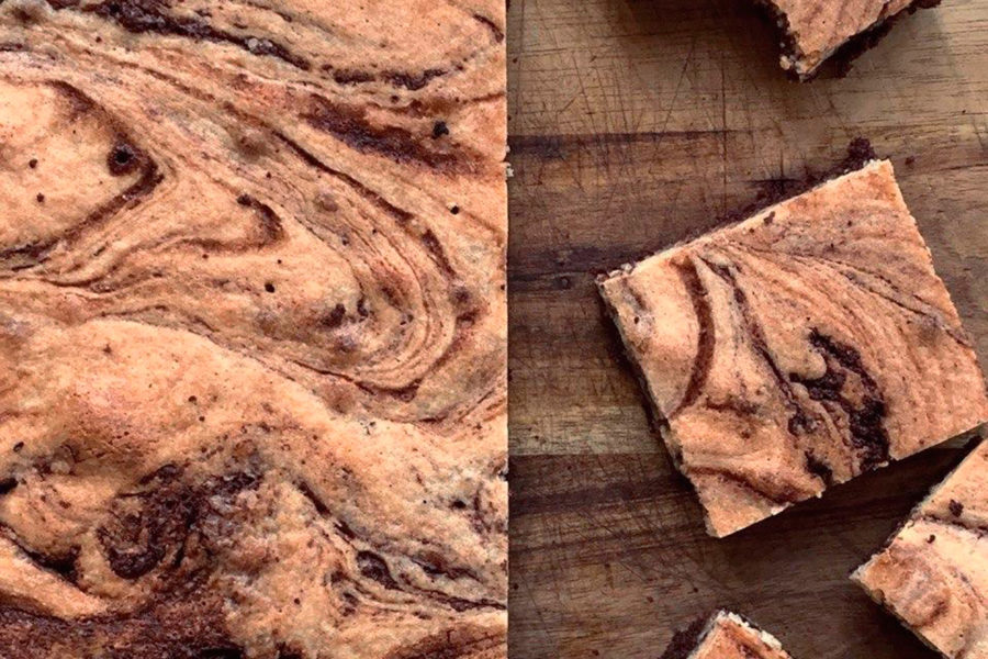 Tahini brownies. Home cooking recipes with step-by-step photos.