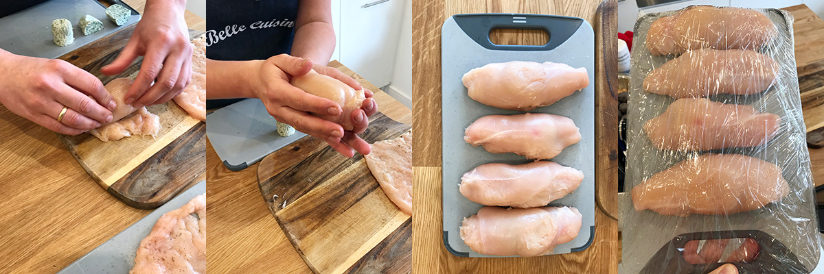 Wrapping. Chicken Kiev. Cooking tips from famous chefs.