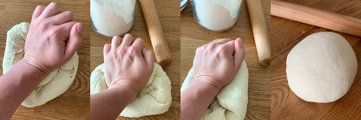 Preparing dough