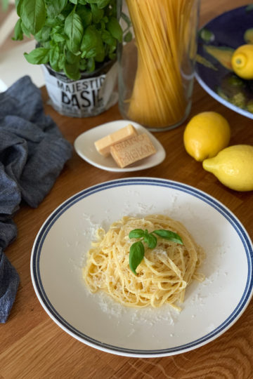Кремово-лимонная паста Софи Лорен. Сайт кулинарных рецептов Марии Каленской.
