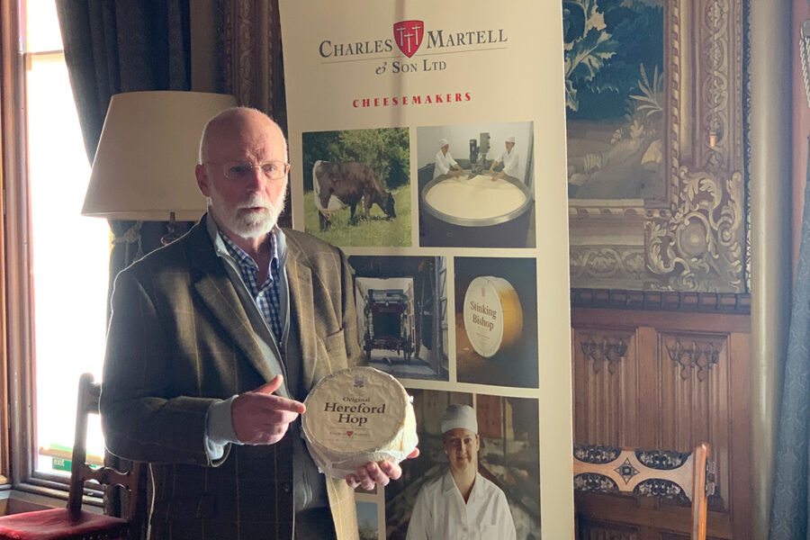 Charles Martell & Son Ltd cheese makers and their famous cheese in Maria Kalenska gastronomy blog