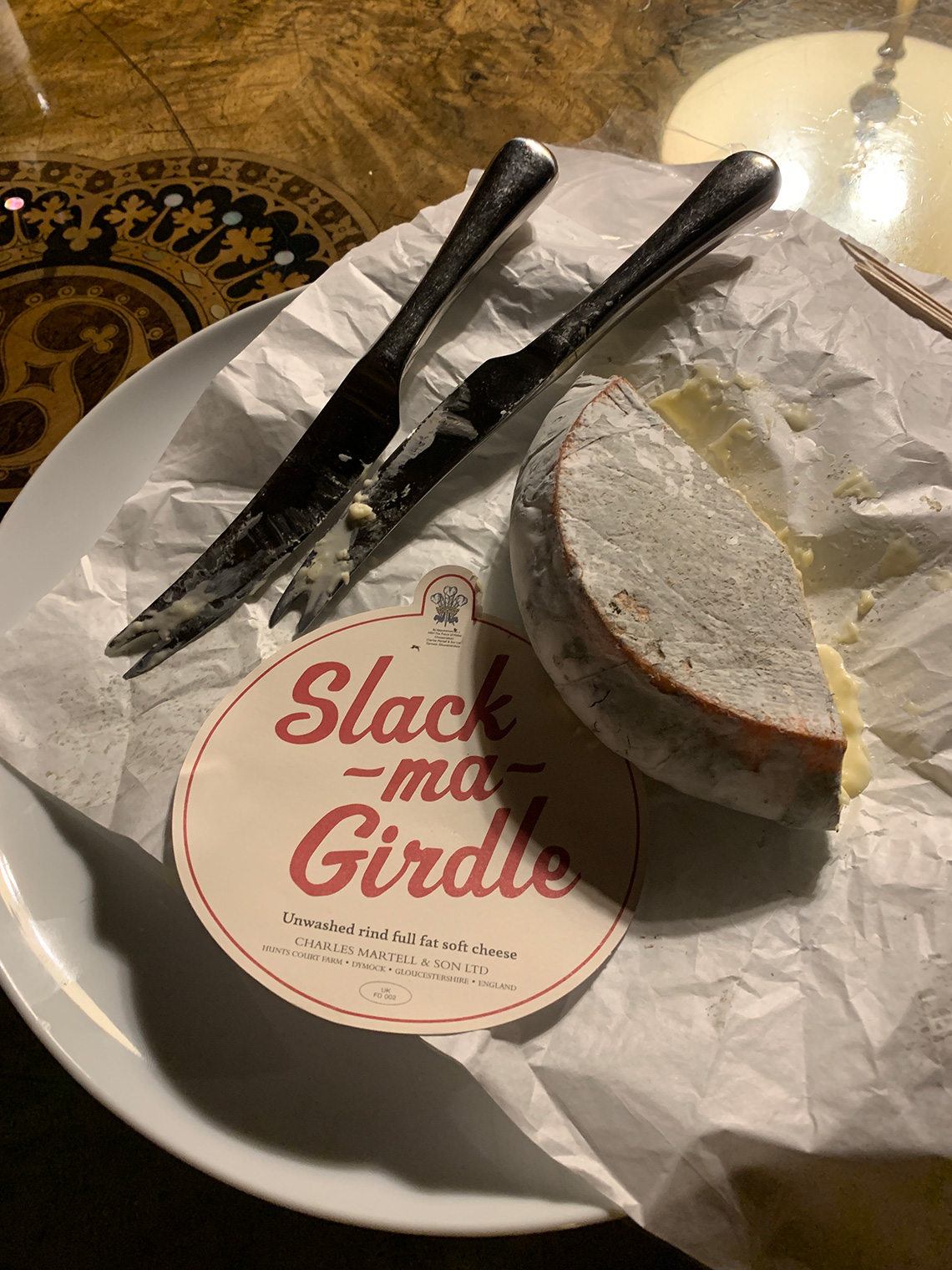 Charles Martell & Son's artisan cheese