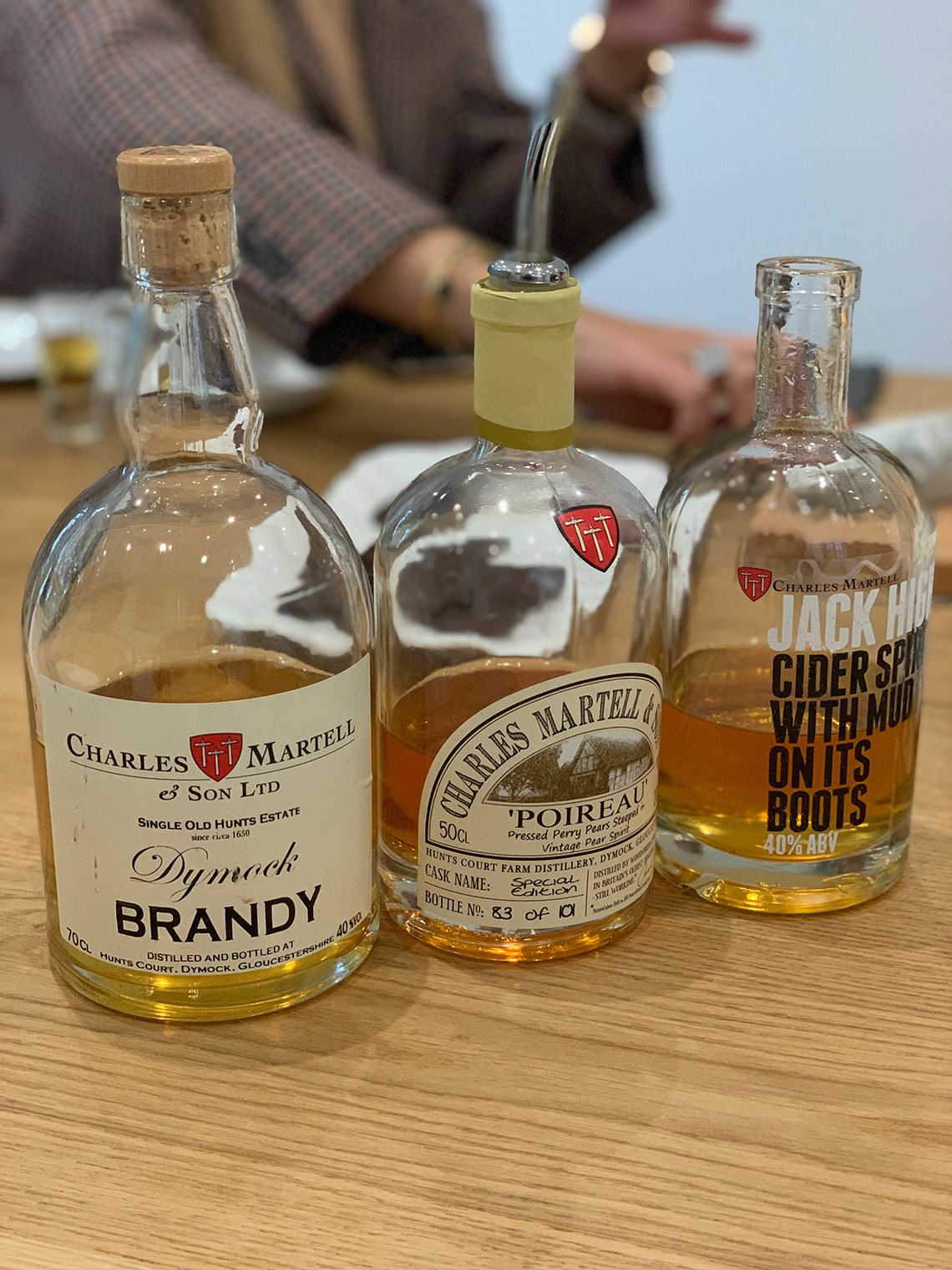 Charles Martell's brandies