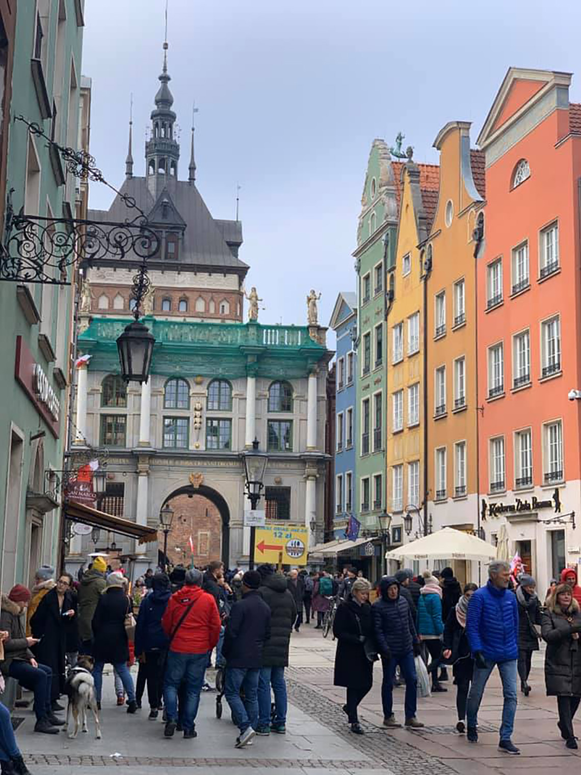 Polish streets greet guests during the Ukrainian week in Poland
