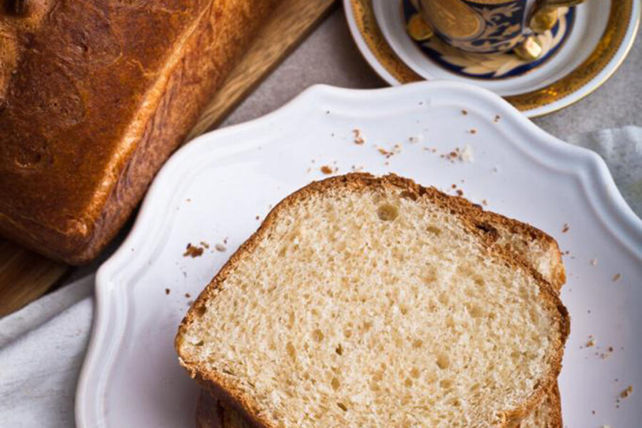 Classic sourdough brioche. The best culinary blog for cooking at home.