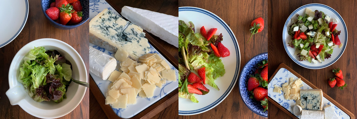 Four cheese salad - step 3
