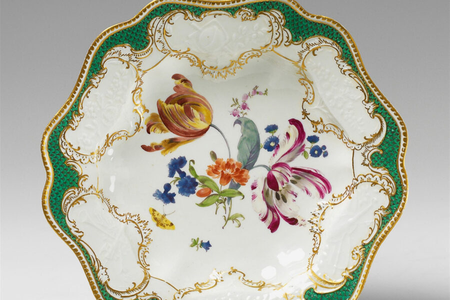 Meissen porcelain with tulips. Maria Kalenska blog about Odessa
